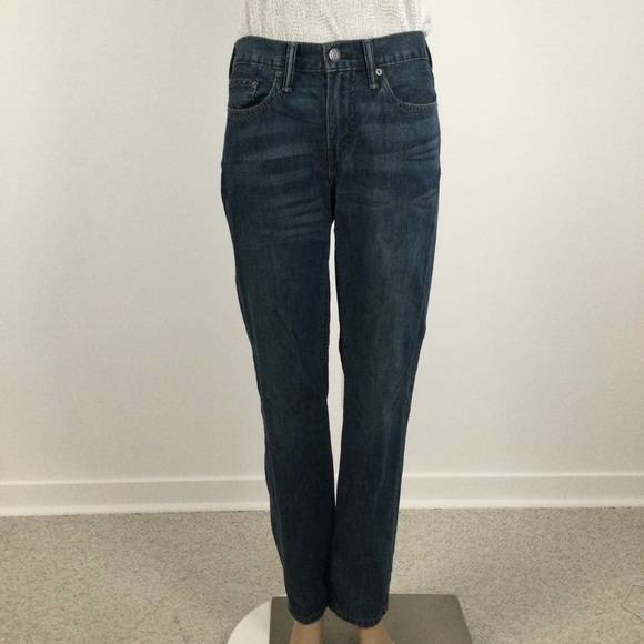 👛 (ANY 2/$35) LEVI’S Red Tab 514 Denim Jeans Half Elastic Back 29 x 32 - Picture 3 of 8